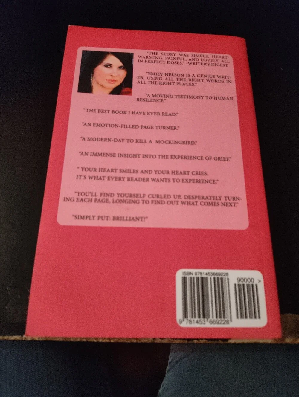 The Locket by Emily Nelson - Pink and White Paperback